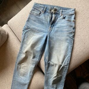 American Eagle Outfitters Light Blue Mom Jeans